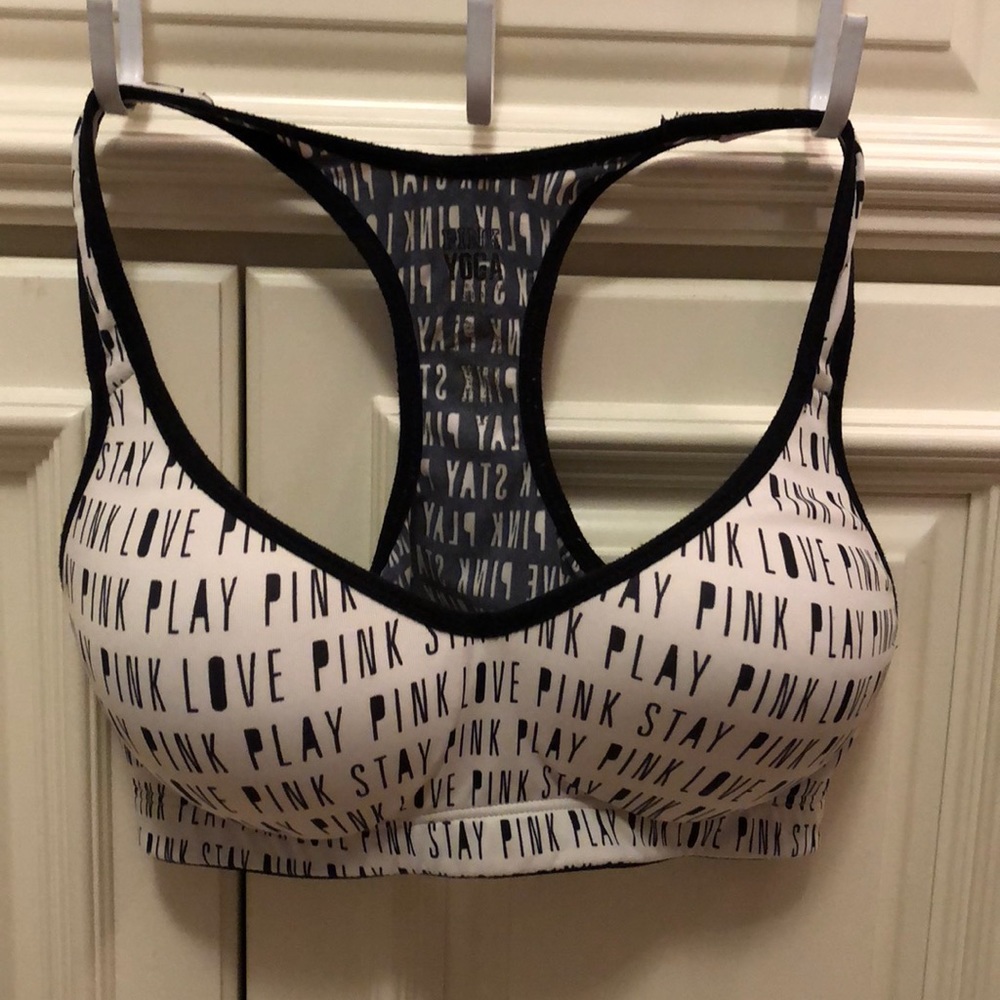 Pink Yoga Bra